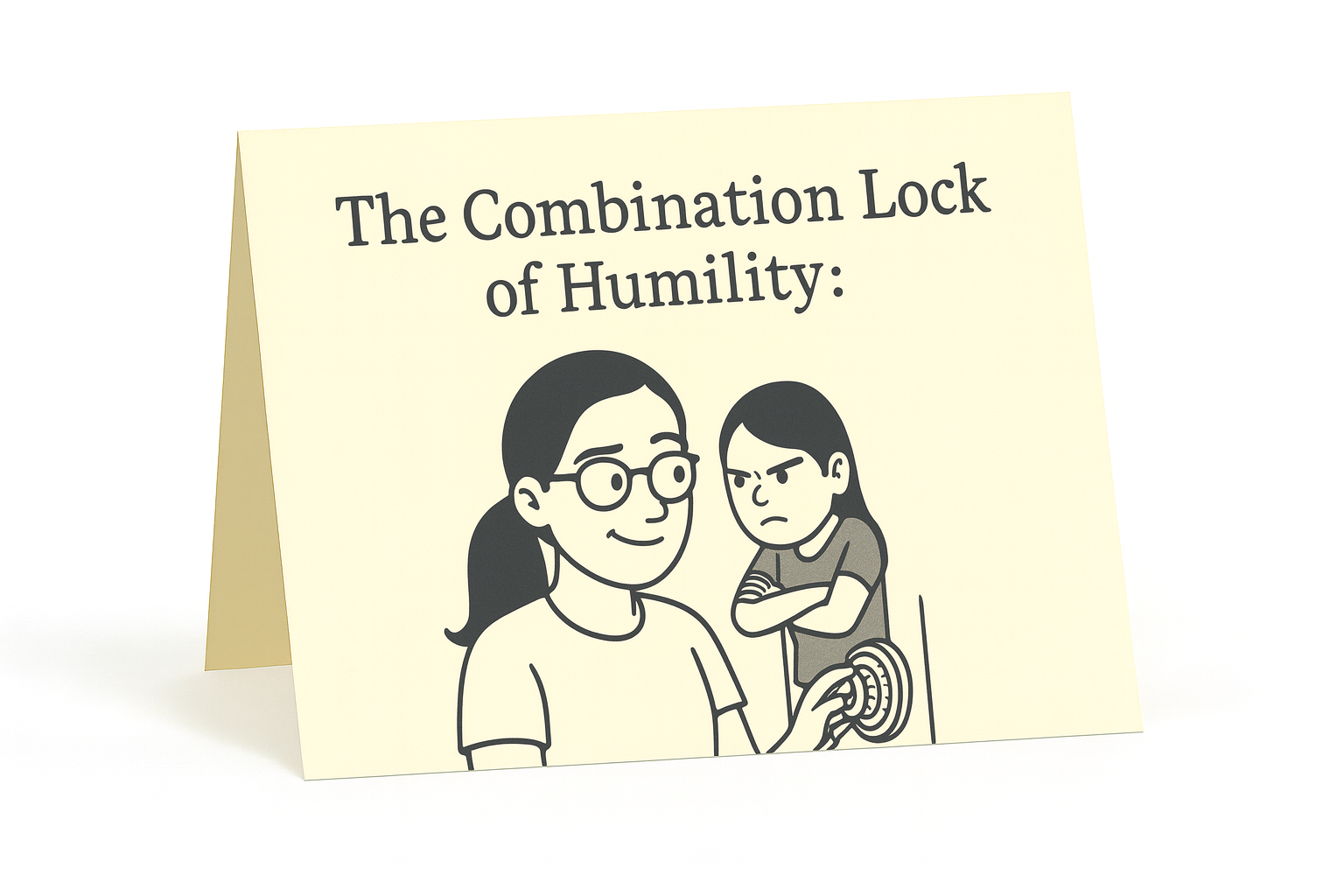 Tool # 6: The Combination Lock of Humility